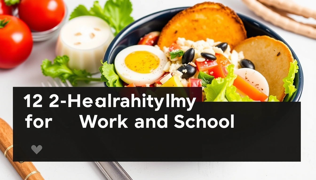 12 Heart-Healthy Lunch Recipes for Work and School