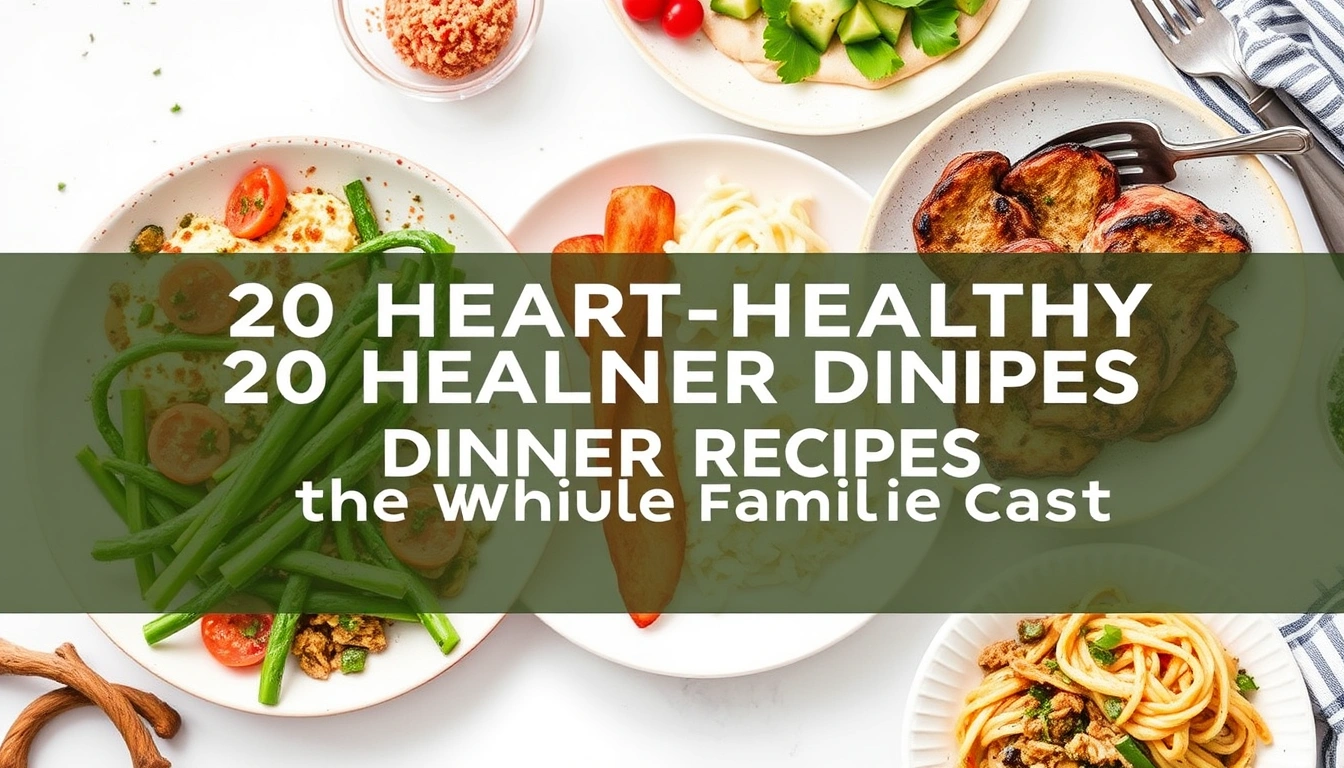 20 Heart-Healthy Dinner Recipes the Whole Family Can Eat