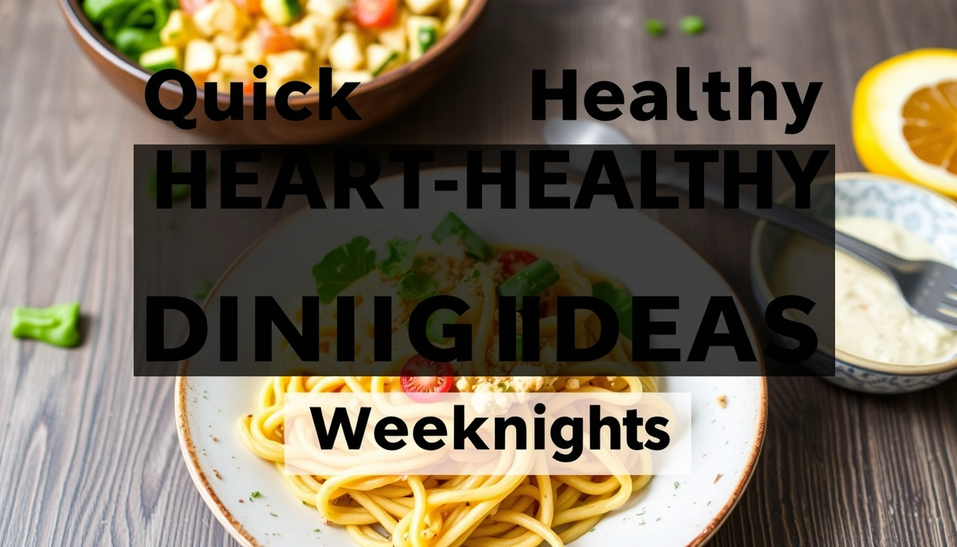 Quick Heart-Healthy Dinner Ideas for Weeknights